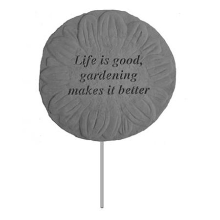 KAY BERRY Garden Stake-Life Is Good- Gardening... KA313629